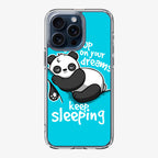 Panda Keep Sleeping iPhone 15 Pro / 15 Pro Max Case