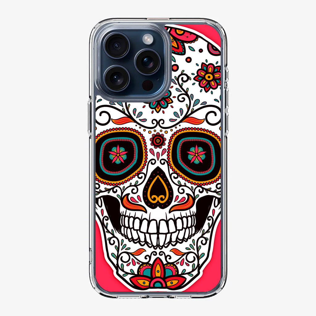 Pink Sugar Skull iPhone 15 Pro / 15 Pro Max Case