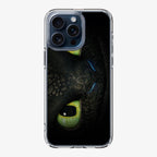 Toothless Dragon Eyes Close Up iPhone 15 Pro / 15 Pro Max Case