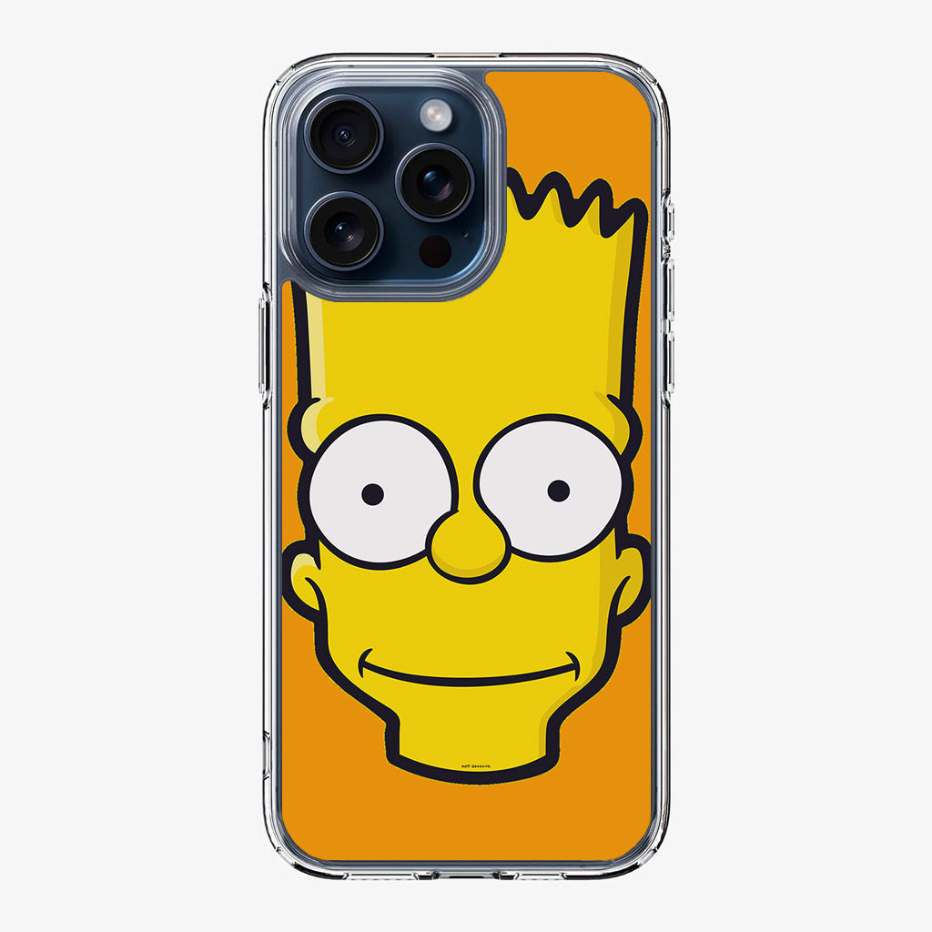 Bart Yellow Face iPhone 15 Pro / 15 Pro Max Case