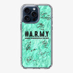 BTS Army Signature iPhone 15 Pro / 15 Pro Max Case