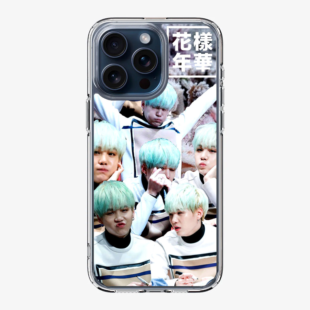 BTS Suga Collage iPhone 15 Pro / 15 Pro Max Case