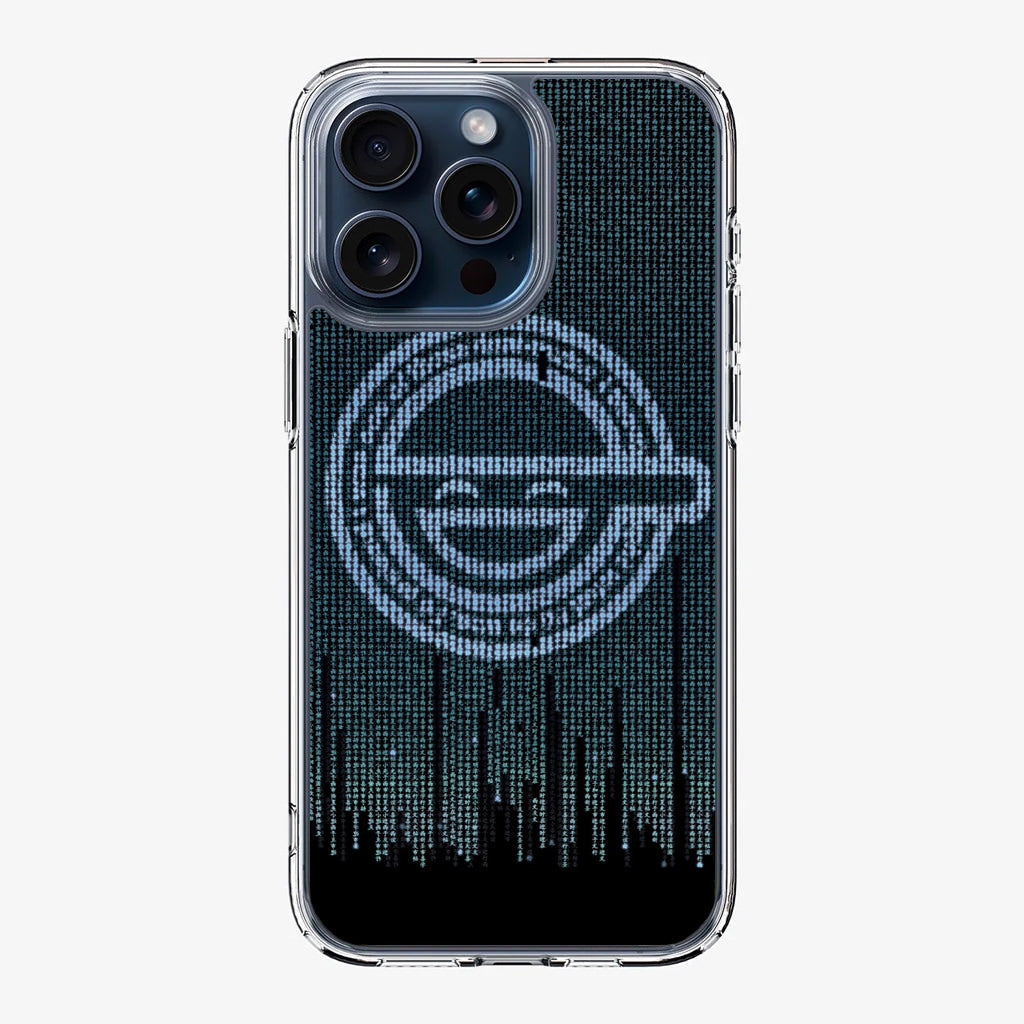 Ghost In The Shell Laughing Man iPhone 15 Pro / 15 Pro Max Case