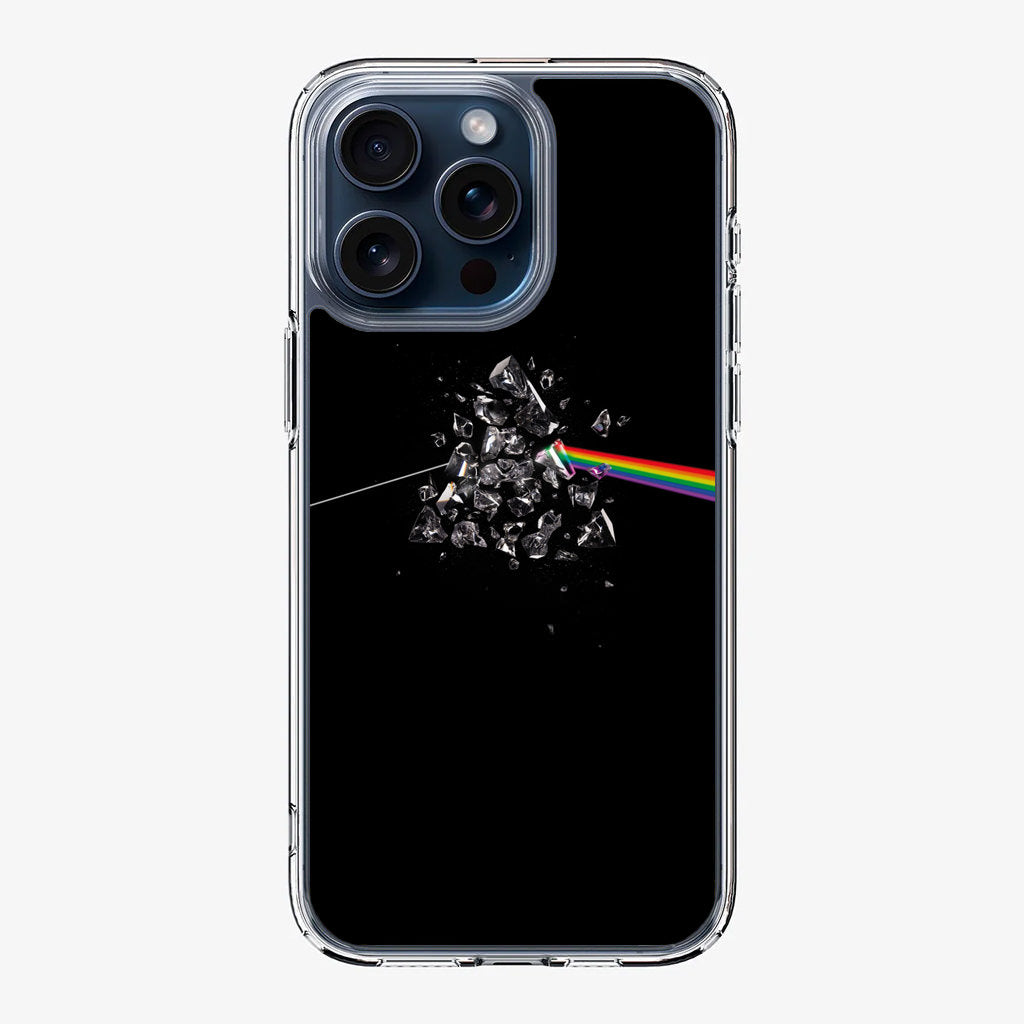 Glass Broken Light Refraction iPhone 15 Pro / 15 Pro Max Case