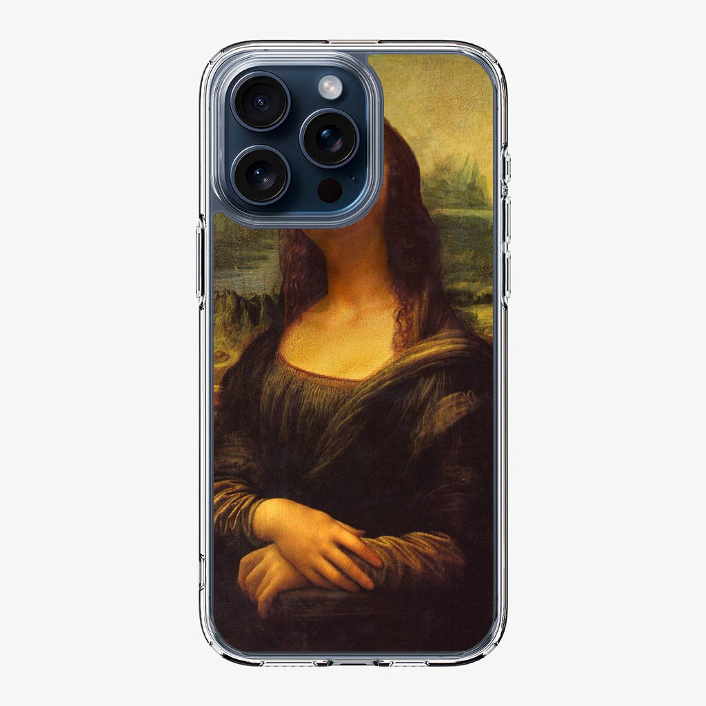 Rowan Atkinson Monalisa Funny iPhone 15 Pro / 15 Pro Max Case