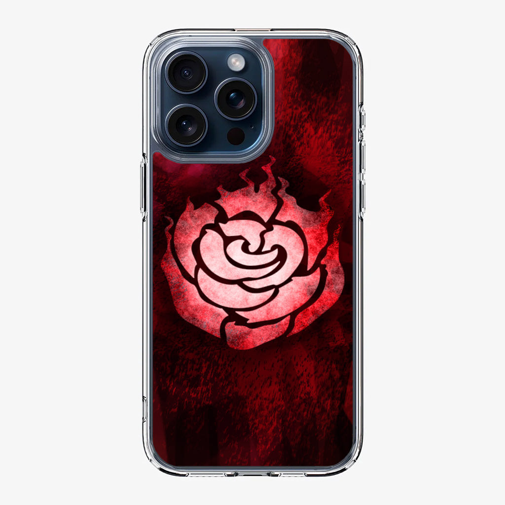 RWBY Ruby Rose Symbol iPhone 15 Pro / 15 Pro Max Case