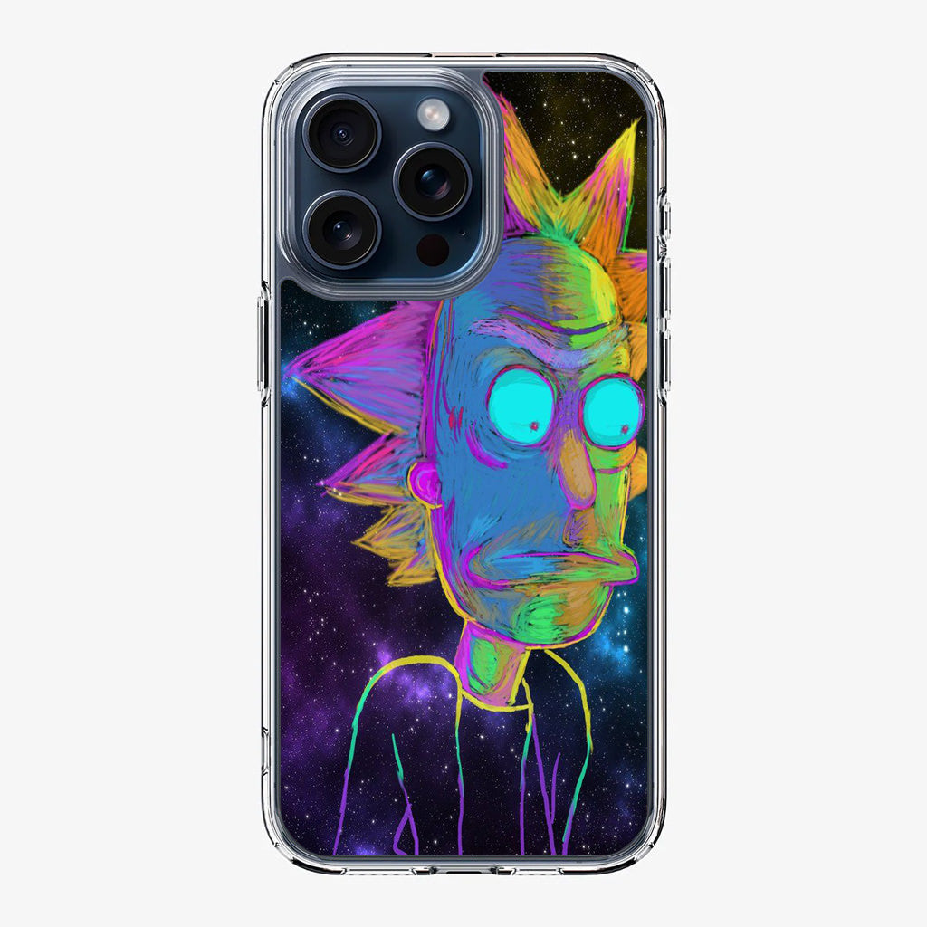 Rick Colorful Crayon Space iPhone 15 Pro / 15 Pro Max Case