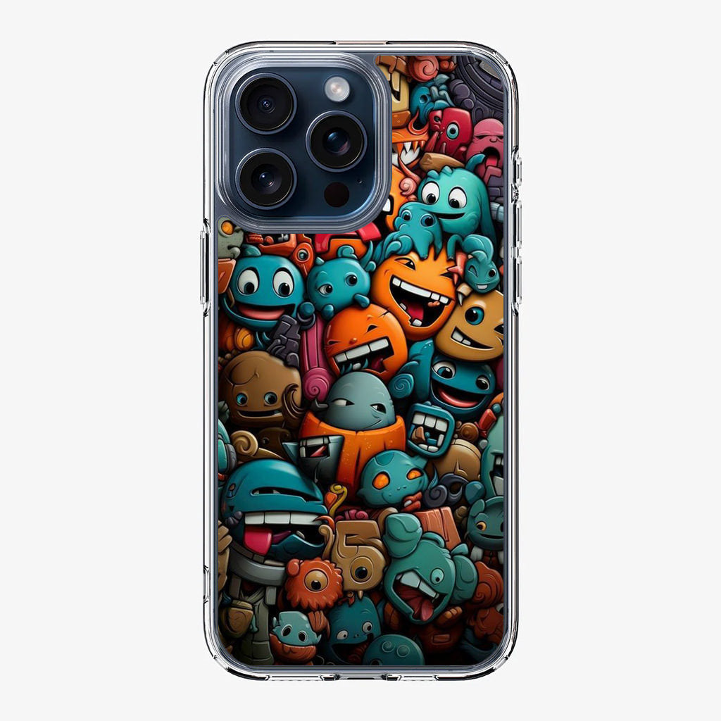 Chaos Chuckles Invasion iPhone 15 Pro / 15 Pro Max Case