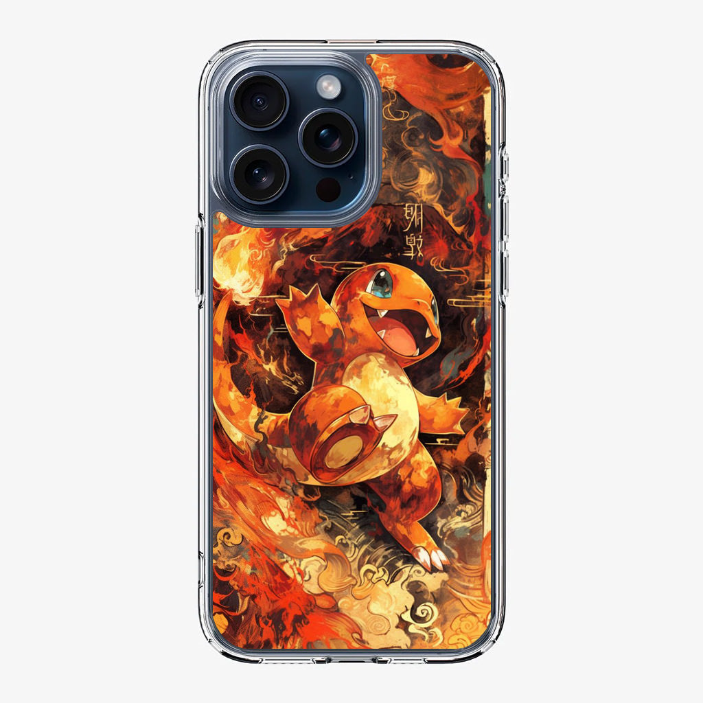 Charmander Ember Dance iPhone 15 Pro / 15 Pro Max Case