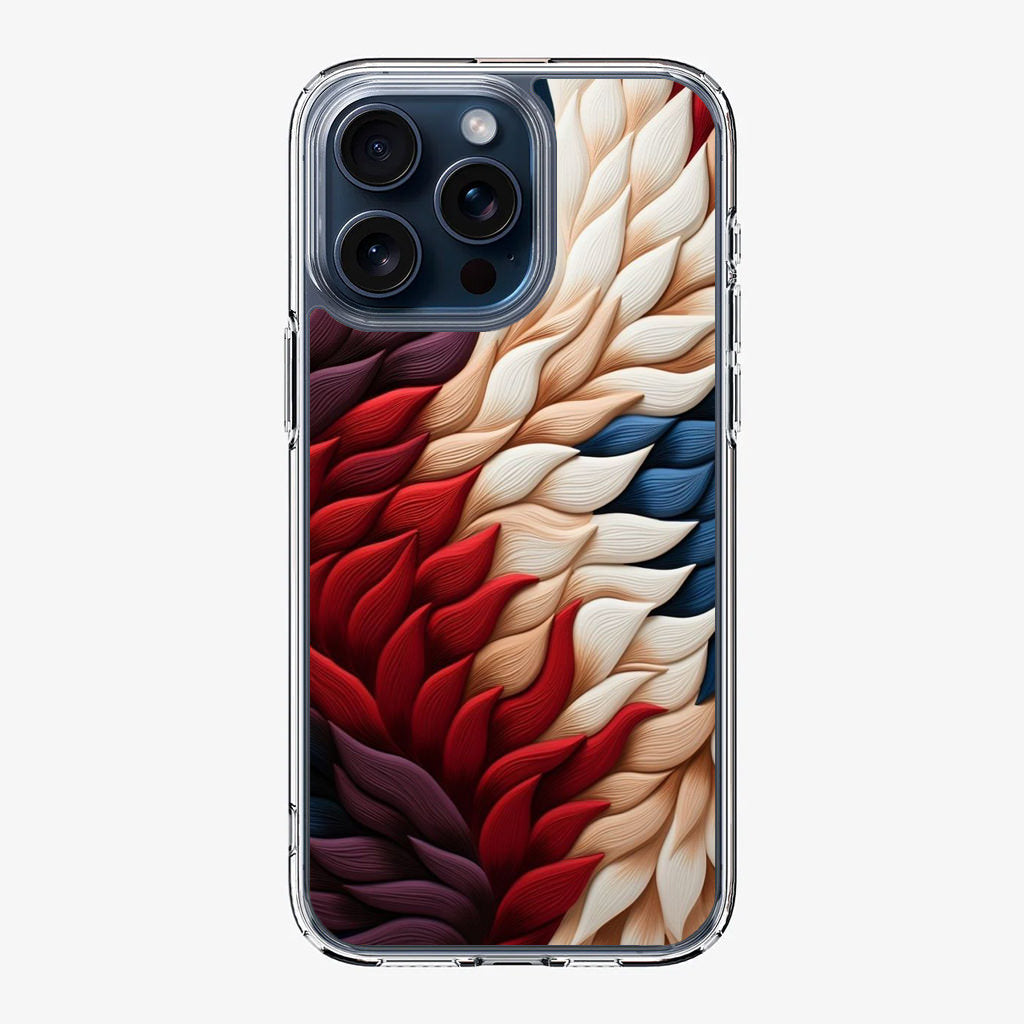Colorful Feathers Art iPhone 15 Pro / 15 Pro Max Case