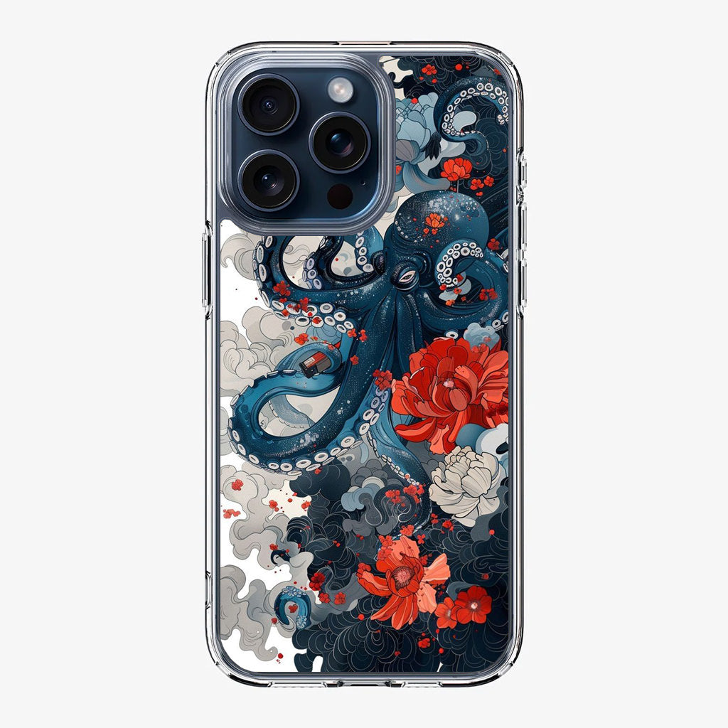 Floral Kraken iPhone 15 Pro / 15 Pro Max Case