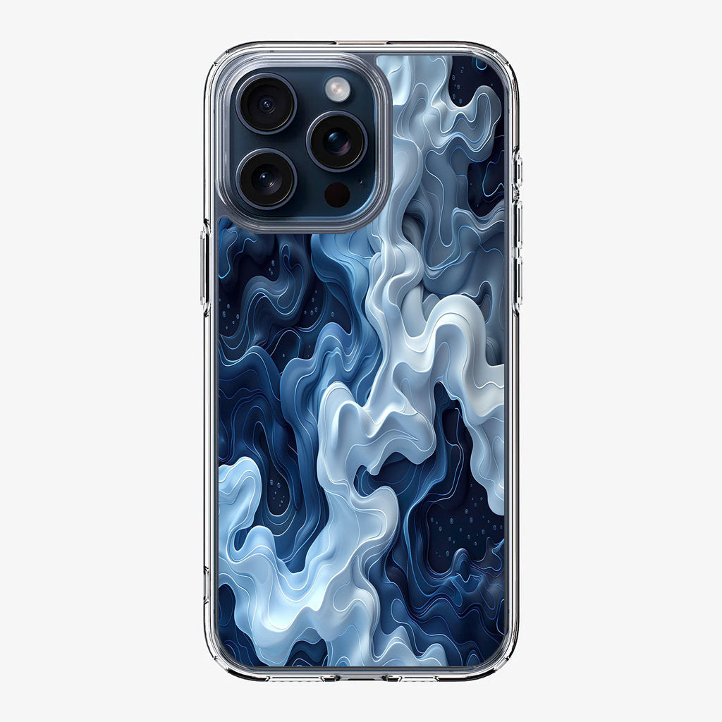 Frozen Waves iPhone 15 Pro / 15 Pro Max Case