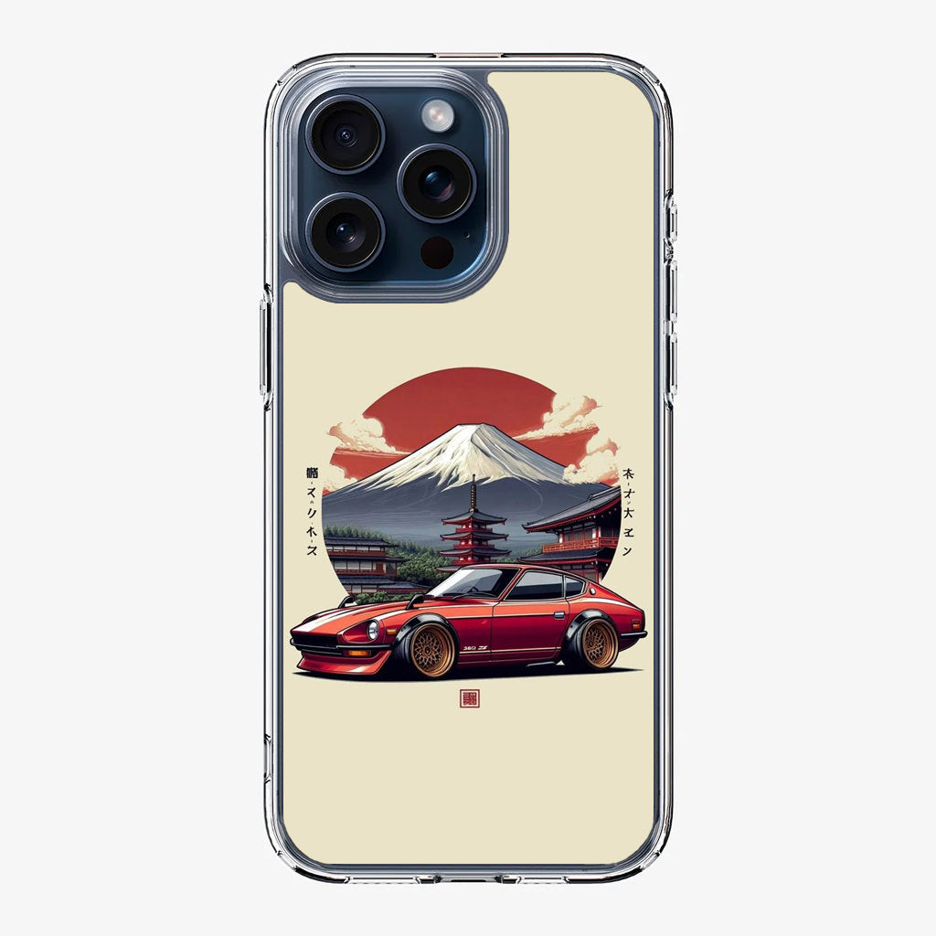 Fuji Fastback Racing the Rising Sun iPhone 15 Pro / 15 Pro Max Case