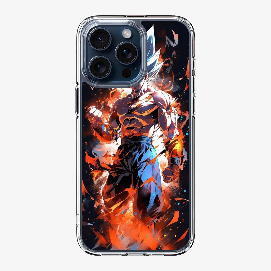 Goku Unleash The Power iPhone 15 Pro / 15 Pro Max Case