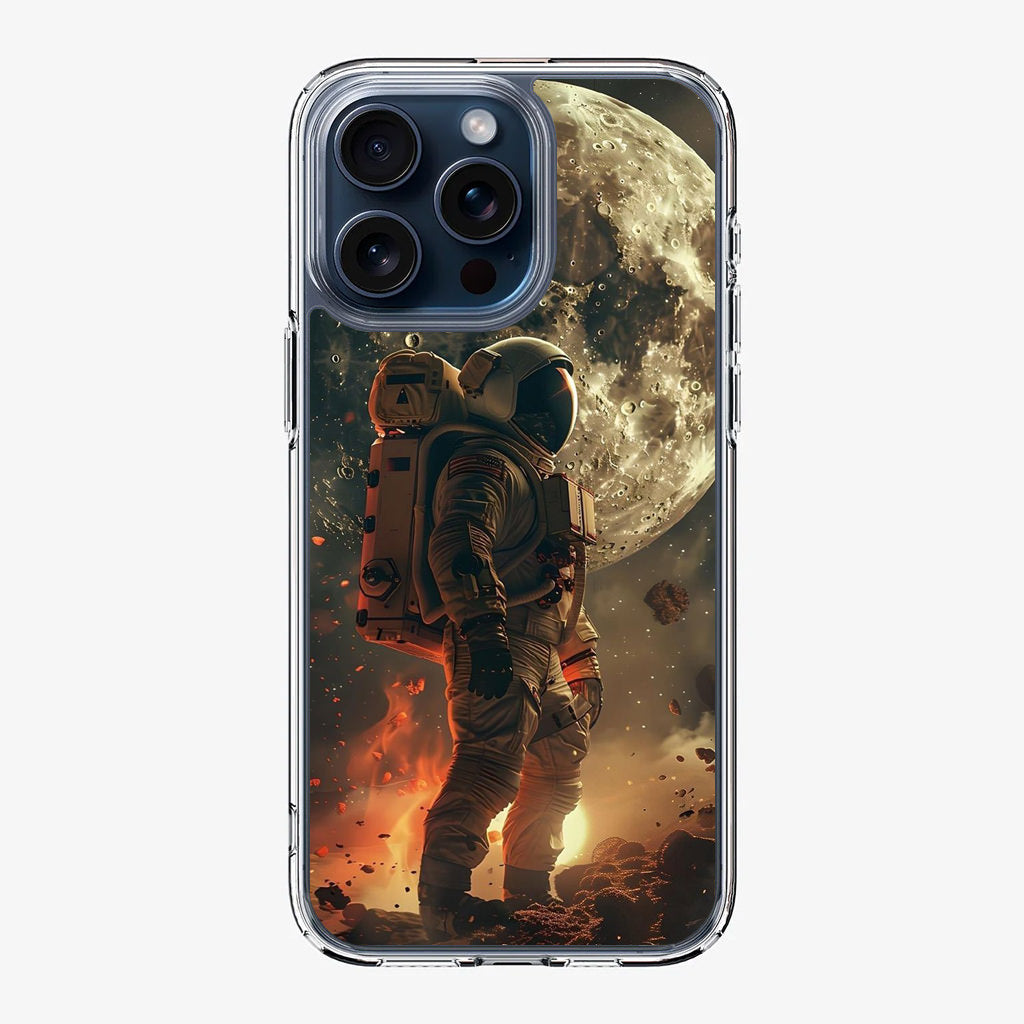 Lunar Sentinel Guardian of the Void iPhone 15 Pro / 15 Pro Max Case