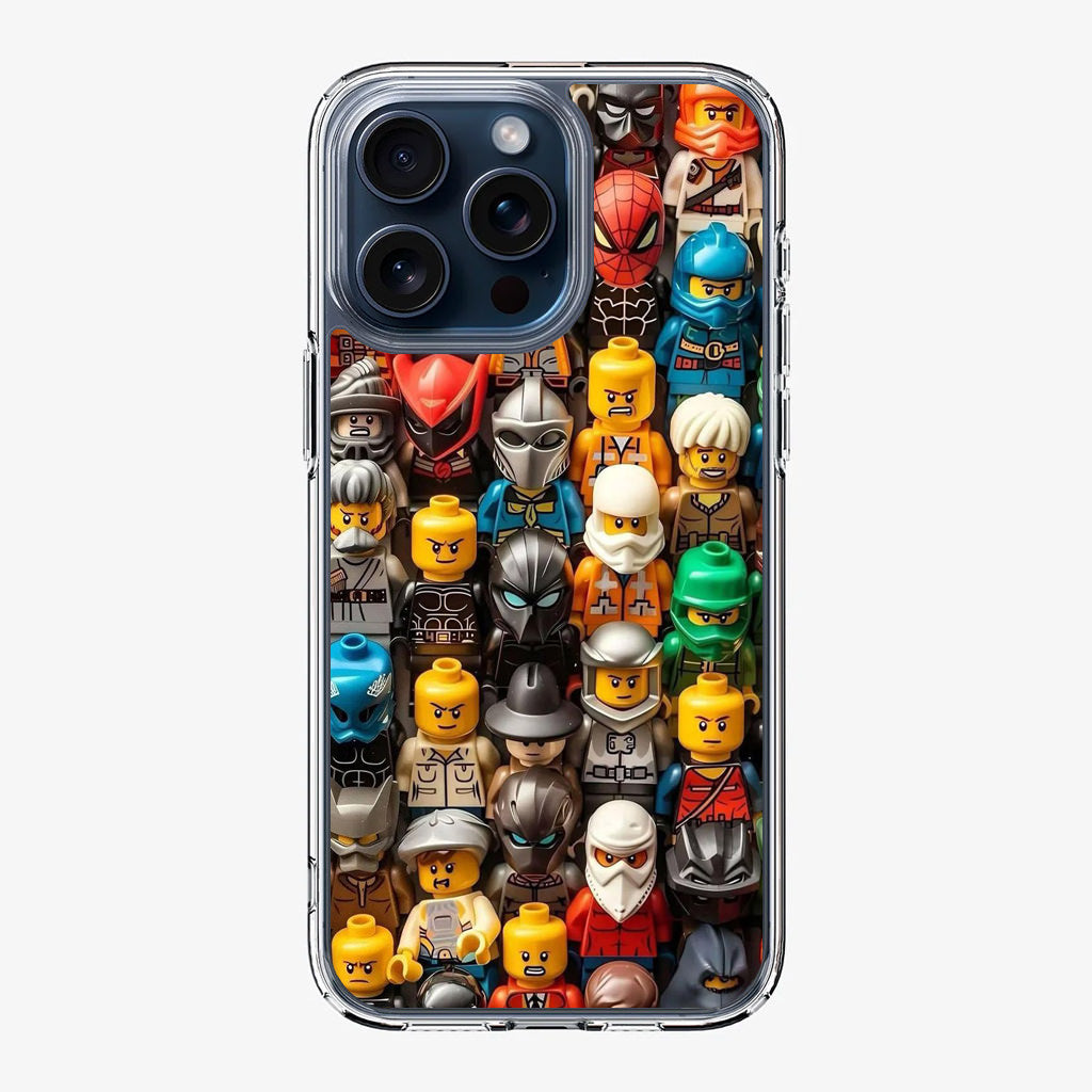 Mini Figures Heroes Assemble iPhone 15 Pro / 15 Pro Max Case