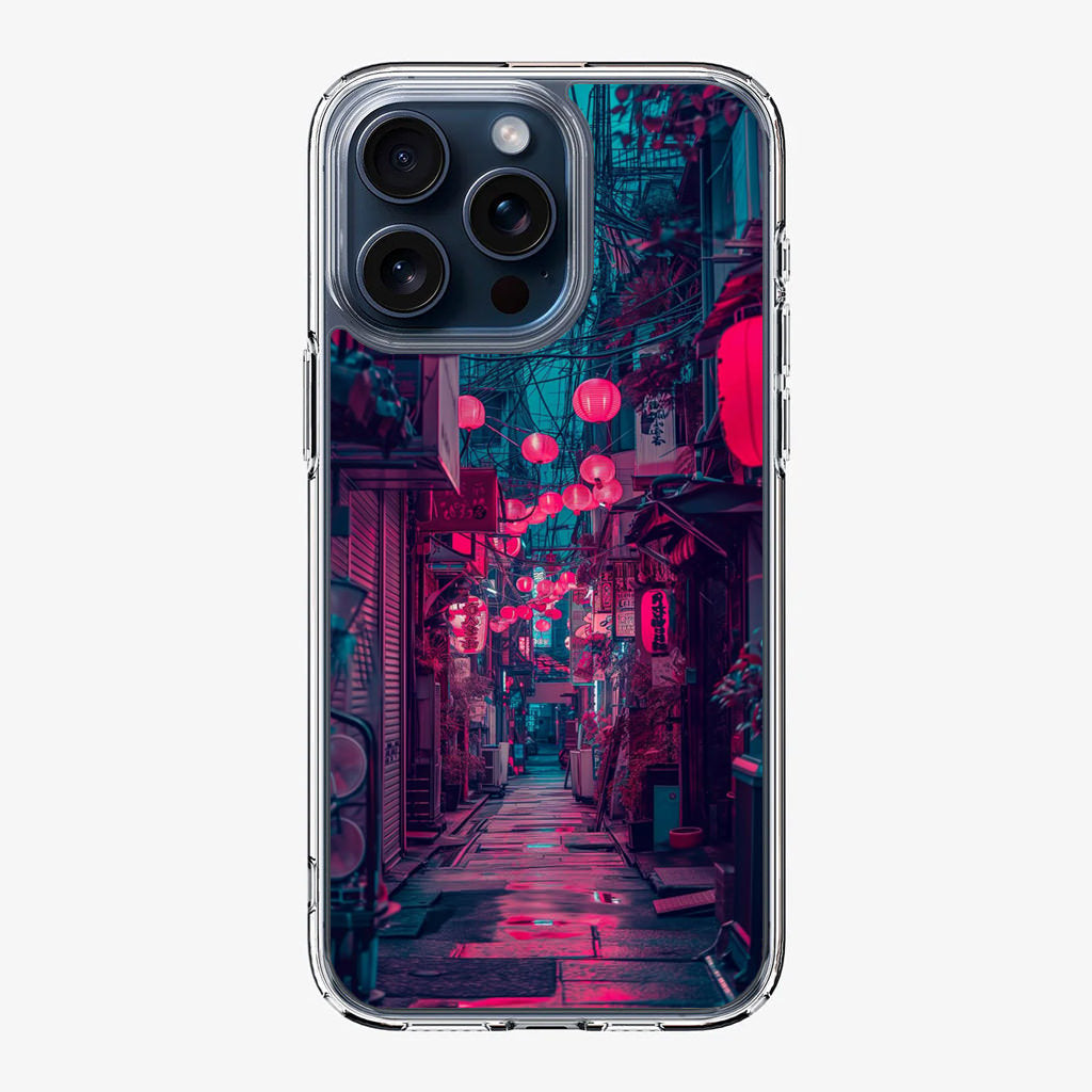 Neon Veins of the Night Market iPhone 15 Pro / 15 Pro Max Case