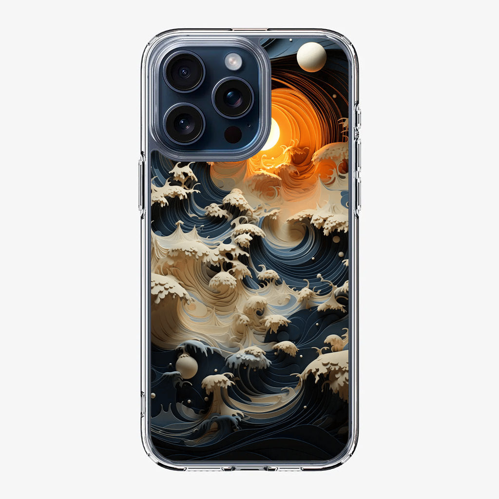 Solar Tsunami iPhone 15 Pro / 15 Pro Max Case