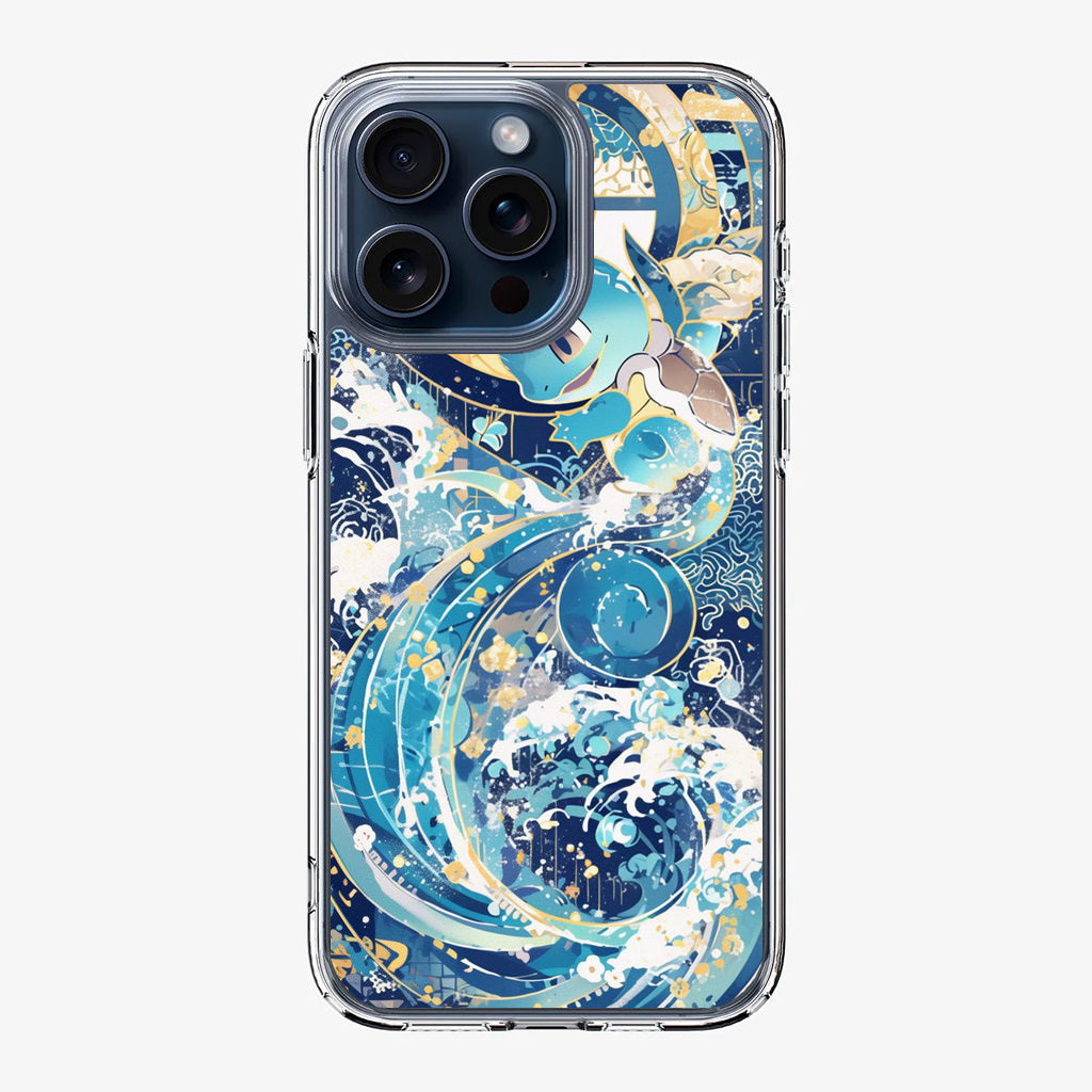 Squirtle Elemental Awakening iPhone 15 Pro / 15 Pro Max Case
