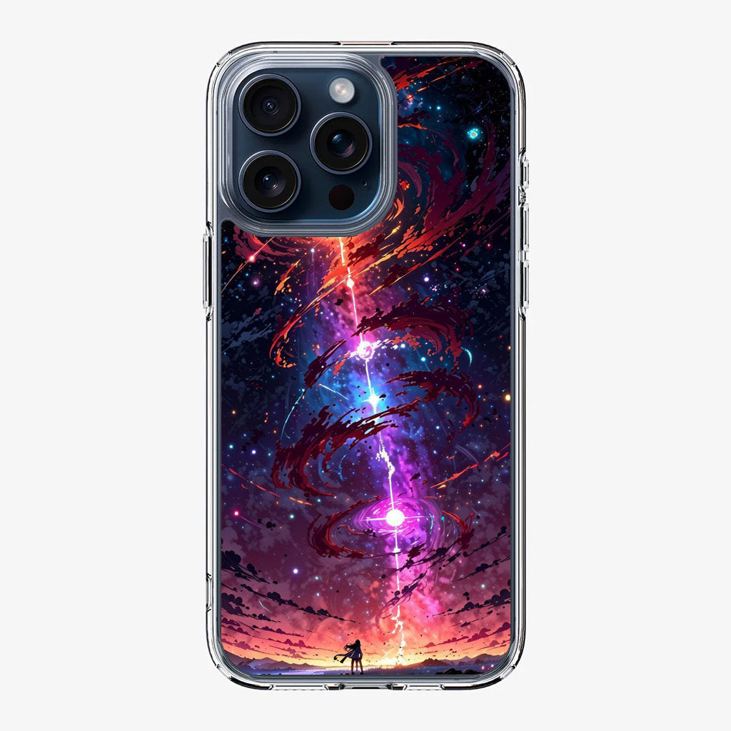 Stargazer at the Axis of Creation iPhone 15 Pro / 15 Pro Max Case