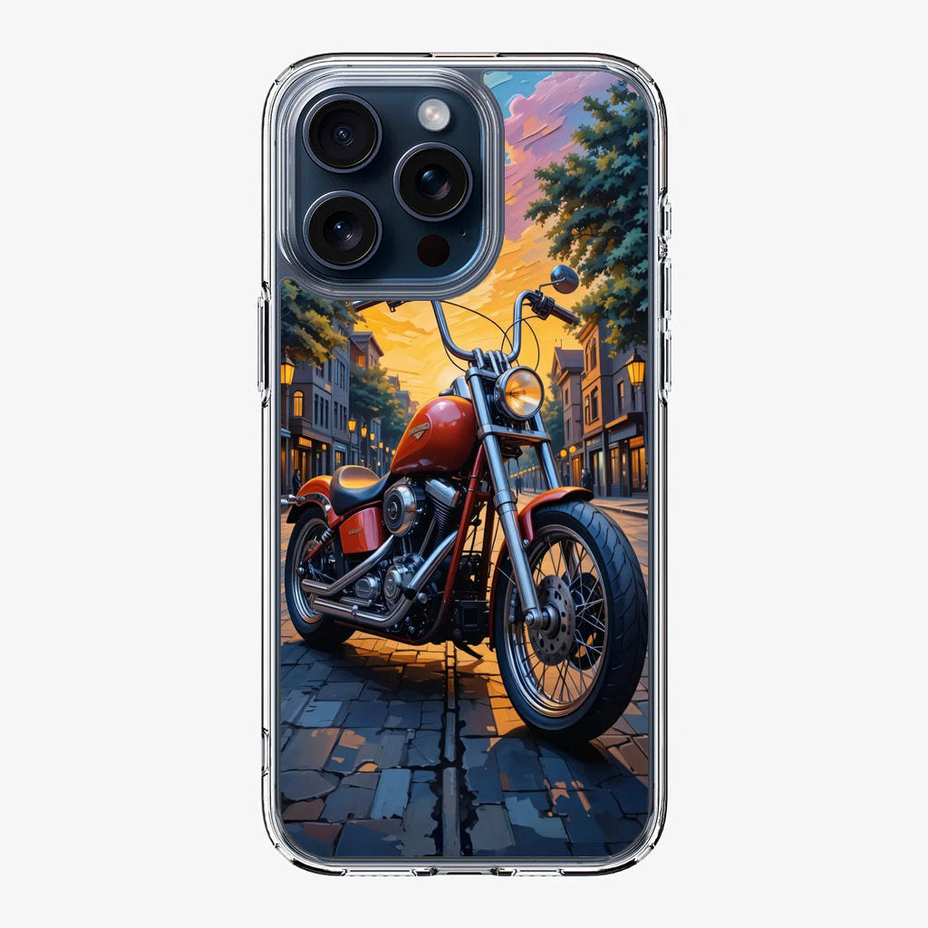 Sunset Thunder Ride Into the Glow iPhone 15 Pro / 15 Pro Max Case
