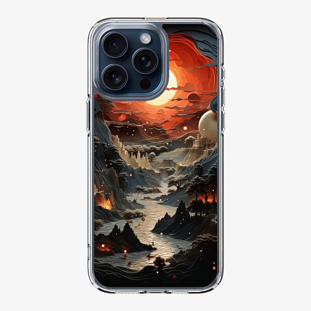Valley of the Dying Sun iPhone 15 Pro / 15 Pro Max Case