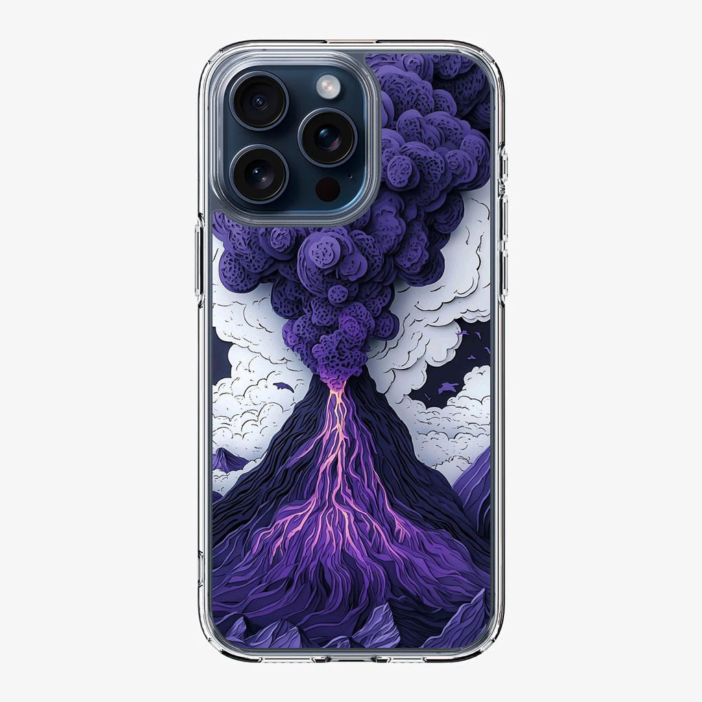 Violet Fury The Awakening Volcano iPhone 15 Pro / 15 Pro Max Case
