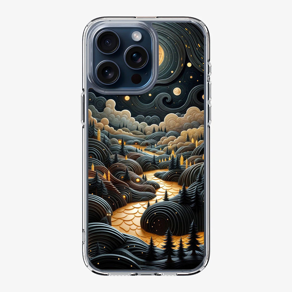 Whispers of the Lunar Valley iPhone 15 Pro / 15 Pro Max Case
