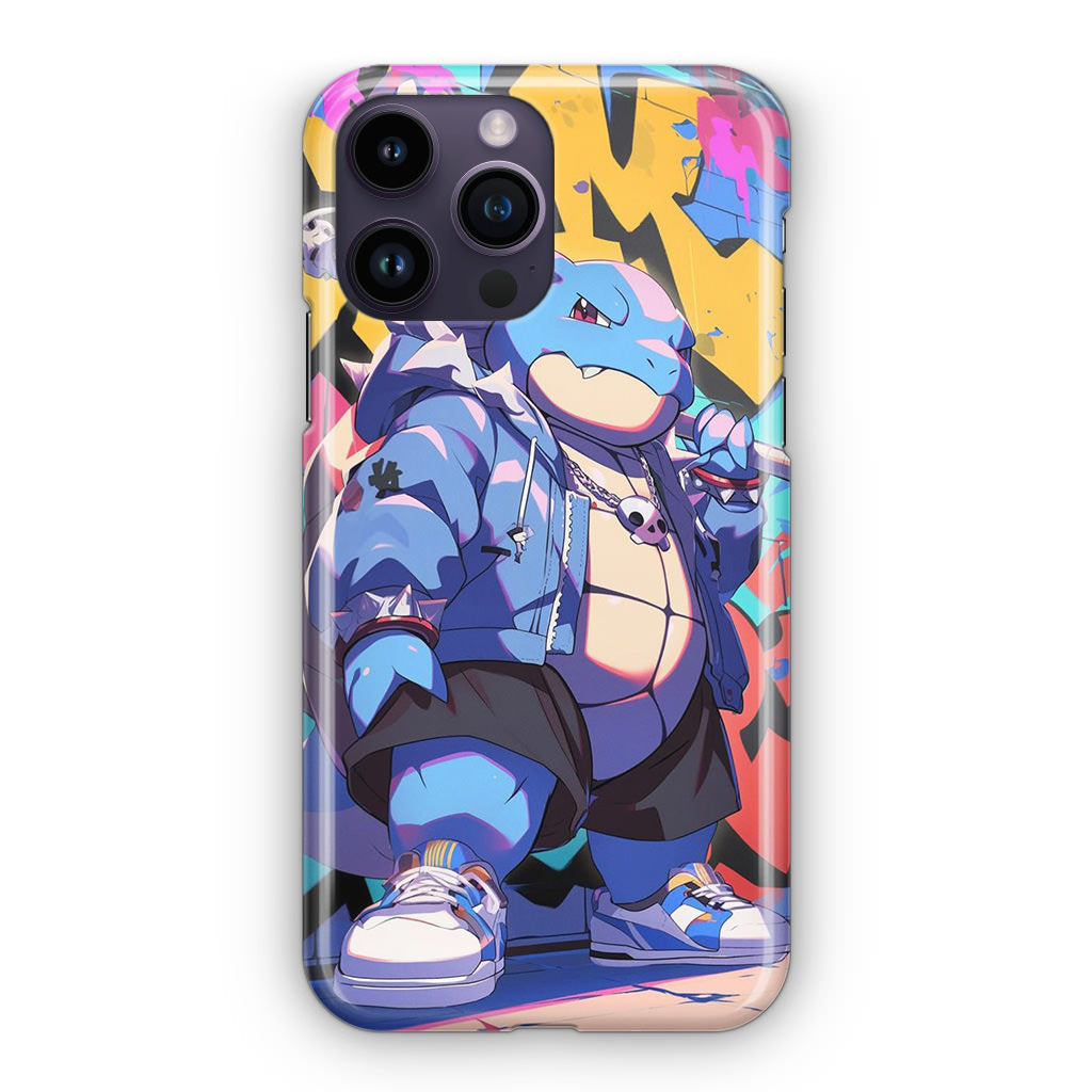 Blastoise Breaks The Block iPhone 15 Pro / 15 Pro Max Case