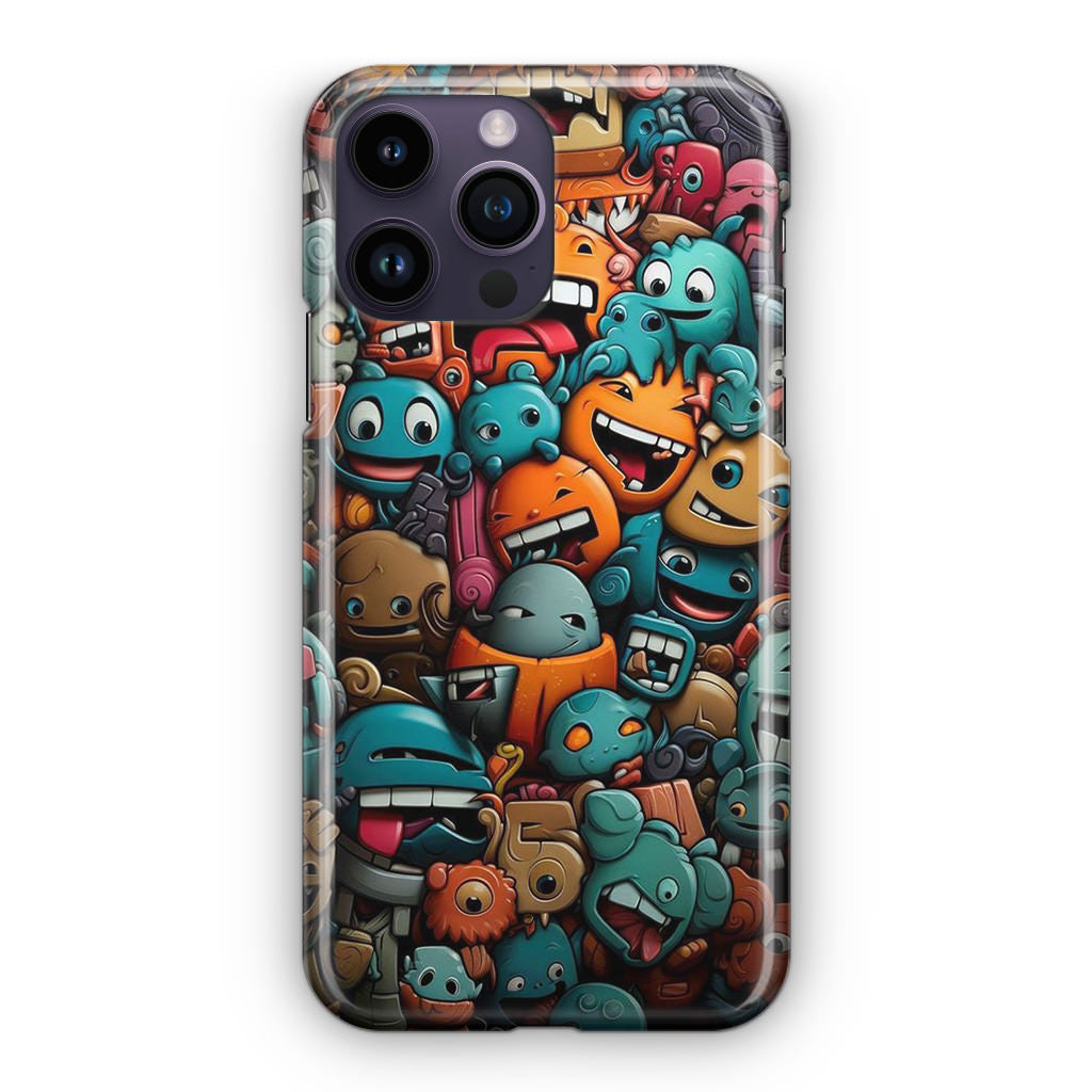 Chaos Chuckles Invasion iPhone 15 Pro / 15 Pro Max Case