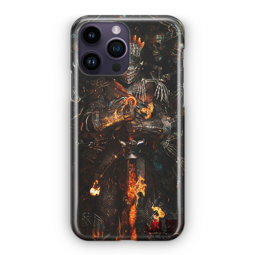 Ember King Warden Cursed Flame iPhone 15 Pro / 15 Pro Max Case