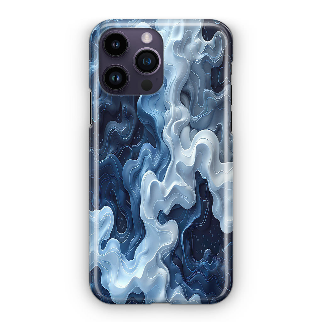 Frozen Waves iPhone 15 Pro / 15 Pro Max Case