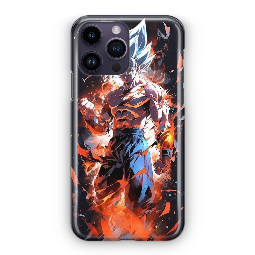 Goku Unleash The Power iPhone 15 Pro / 15 Pro Max Case