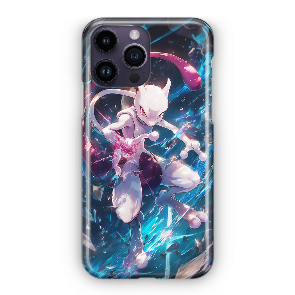 Mewtwo Genesis of Power iPhone 15 Pro / 15 Pro Max Case