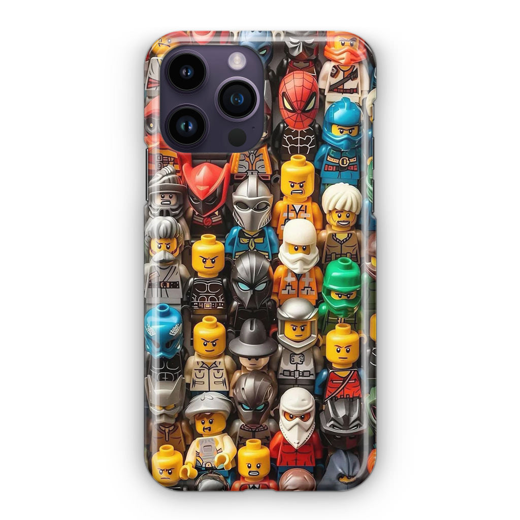 Mini Figures Heroes Assemble iPhone 15 Pro / 15 Pro Max Case