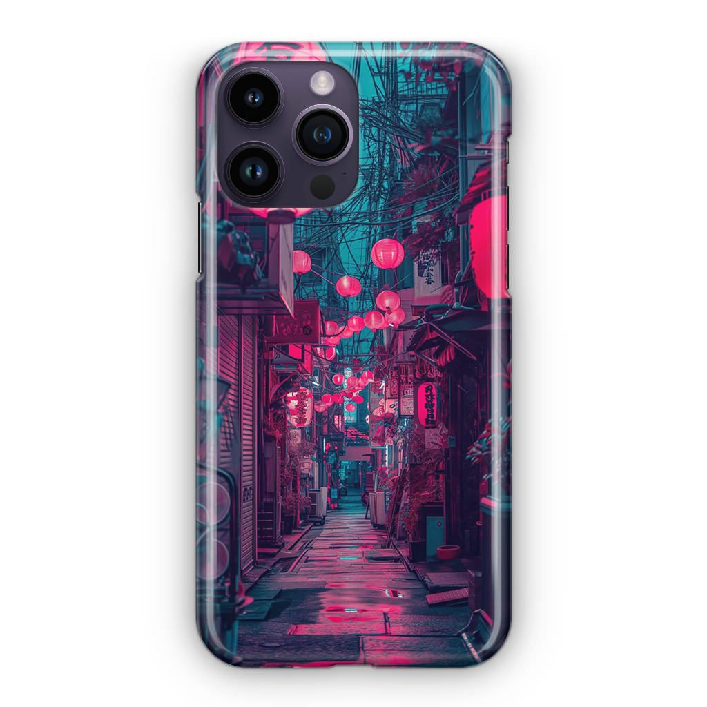 Neon Veins of the Night Market iPhone 15 Pro / 15 Pro Max Case