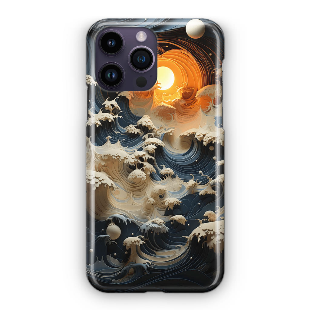 Solar Tsunami iPhone 15 Pro / 15 Pro Max Case