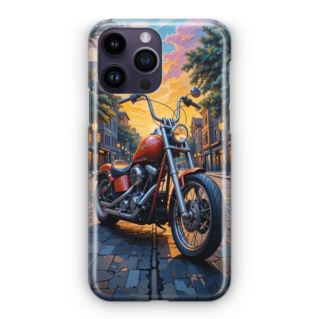 Sunset Thunder Ride Into the Glow iPhone 15 Pro / 15 Pro Max Case