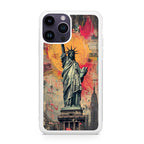 Canvas Art Statue of Liberty iPhone 15 Pro / 15 Pro Max Case