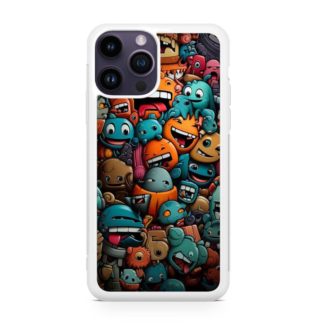 Chaos Chuckles Invasion iPhone 15 Pro / 15 Pro Max Case