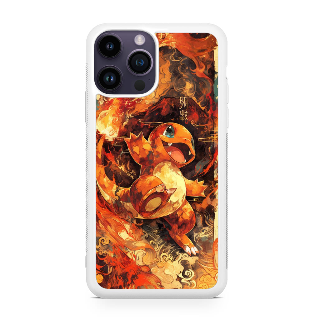 Charmander Ember Dance iPhone 15 Pro / 15 Pro Max Case