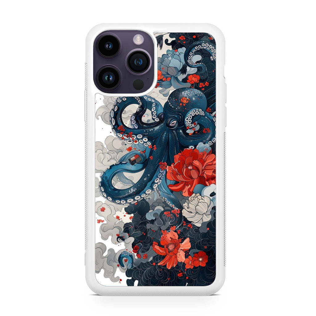 Floral Kraken iPhone 15 Pro / 15 Pro Max Case
