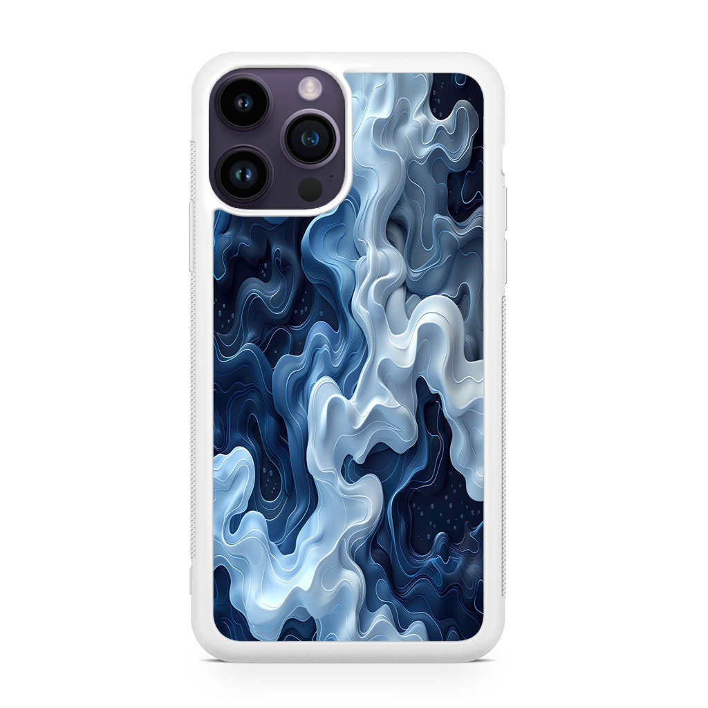 Frozen Waves iPhone 15 Pro / 15 Pro Max Case