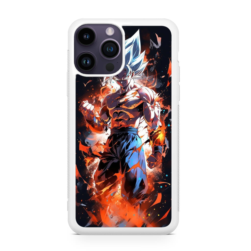 Goku Unleash The Power iPhone 15 Pro / 15 Pro Max Case