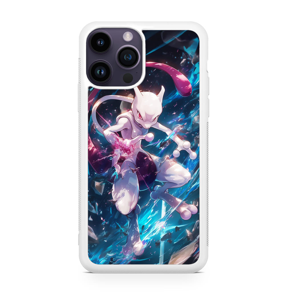 Mewtwo Genesis of Power iPhone 15 Pro / 15 Pro Max Case
