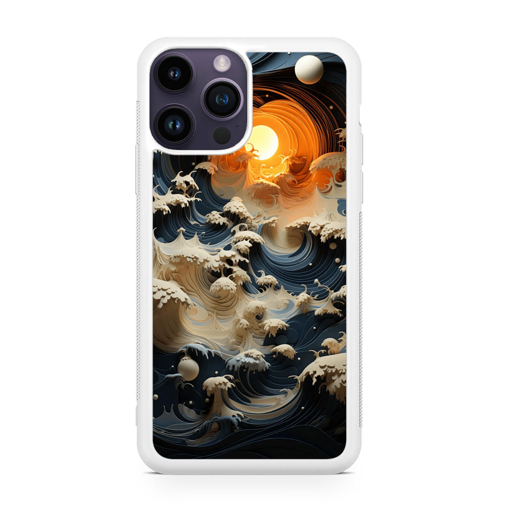 Solar Tsunami iPhone 15 Pro / 15 Pro Max Case
