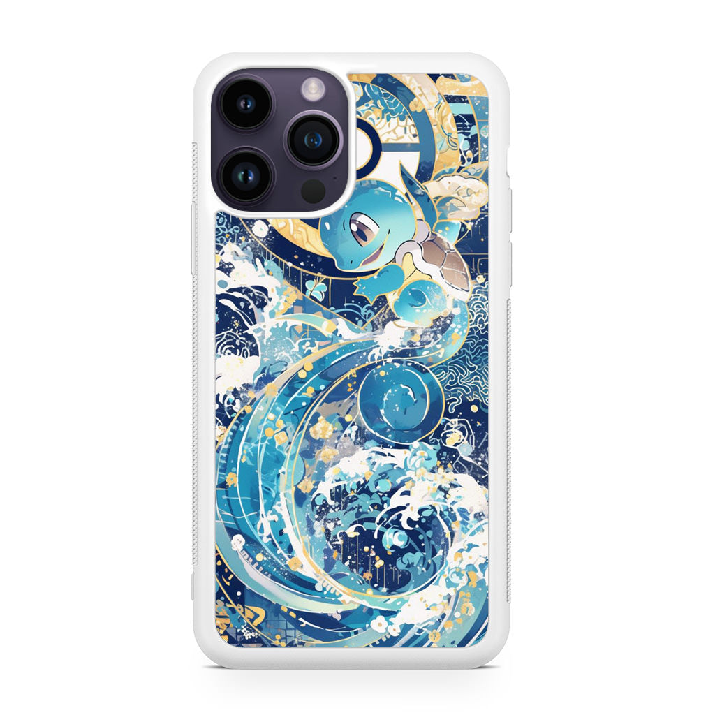 Squirtle Elemental Awakening iPhone 15 Pro / 15 Pro Max Case