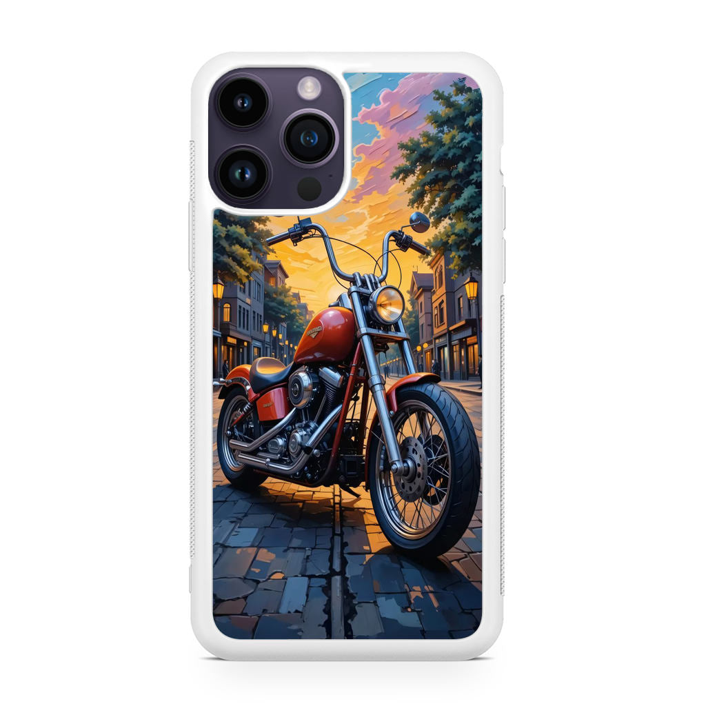 Sunset Thunder Ride Into the Glow iPhone 15 Pro / 15 Pro Max Case