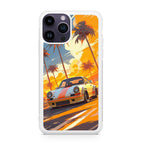 Turbo Dreams in Neon Palms iPhone 15 Pro / 15 Pro Max Case