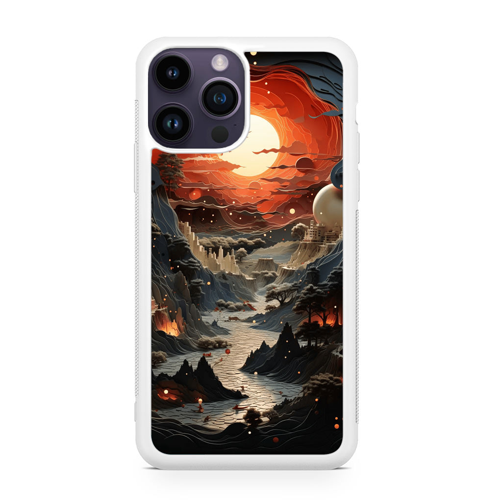 Valley of the Dying Sun iPhone 15 Pro / 15 Pro Max Case